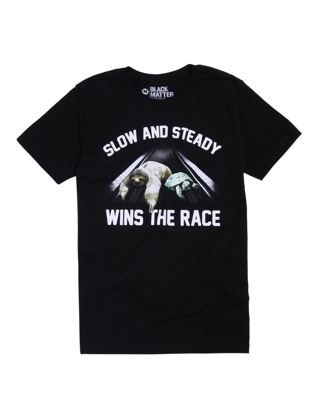 Slow & Steady T-Shirt, BLACK, hi-res