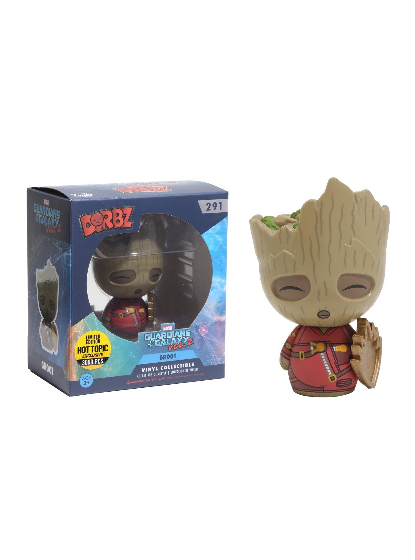 Funko Marvel Guardians Of The Galaxy Vol. 2 Dorbz Groot Vinyl Figure Limited Edition Hot Topic Exclusive, , hi-res