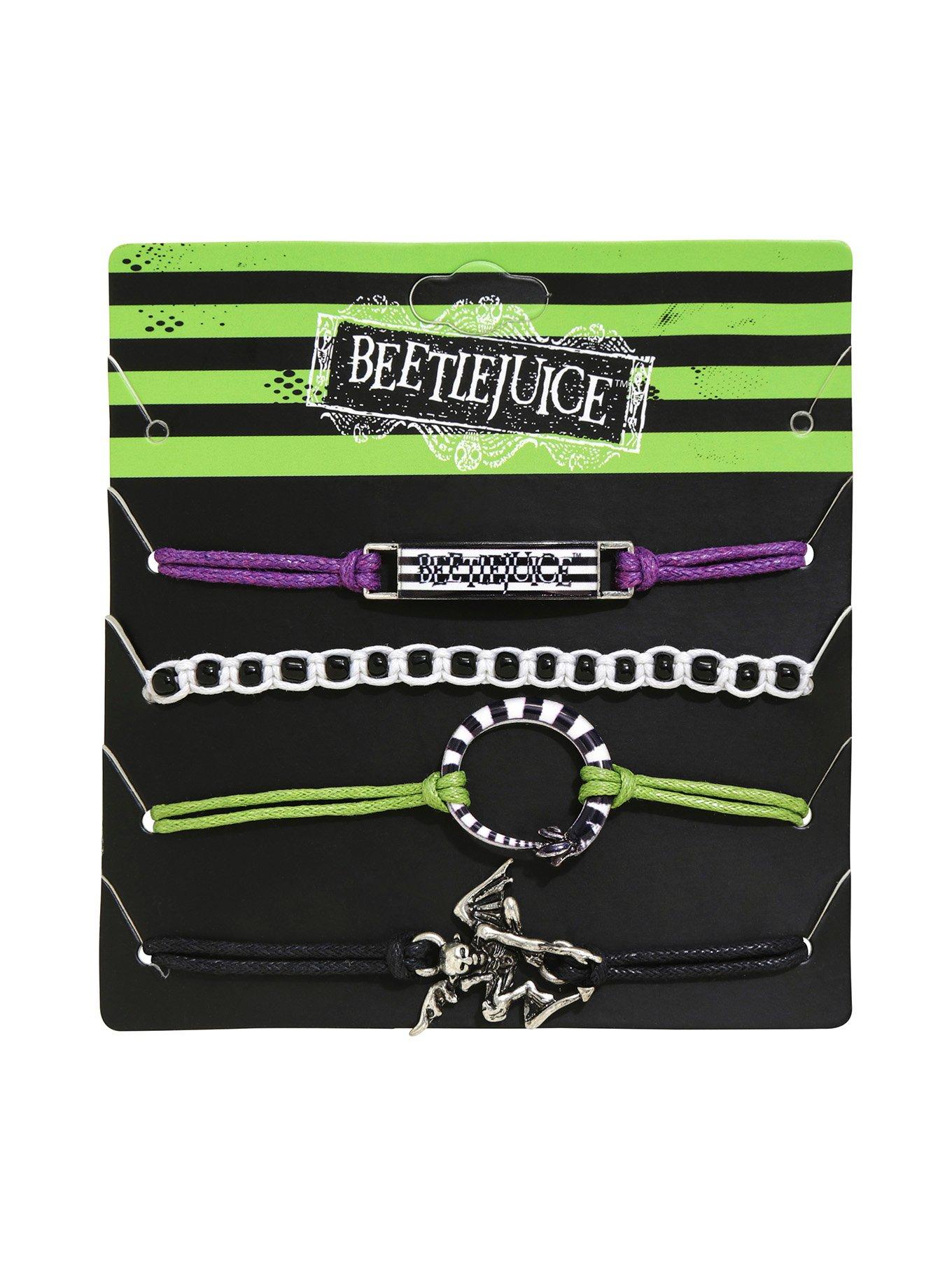 Beetlejuice Cord Bracelet Set, , hi-res