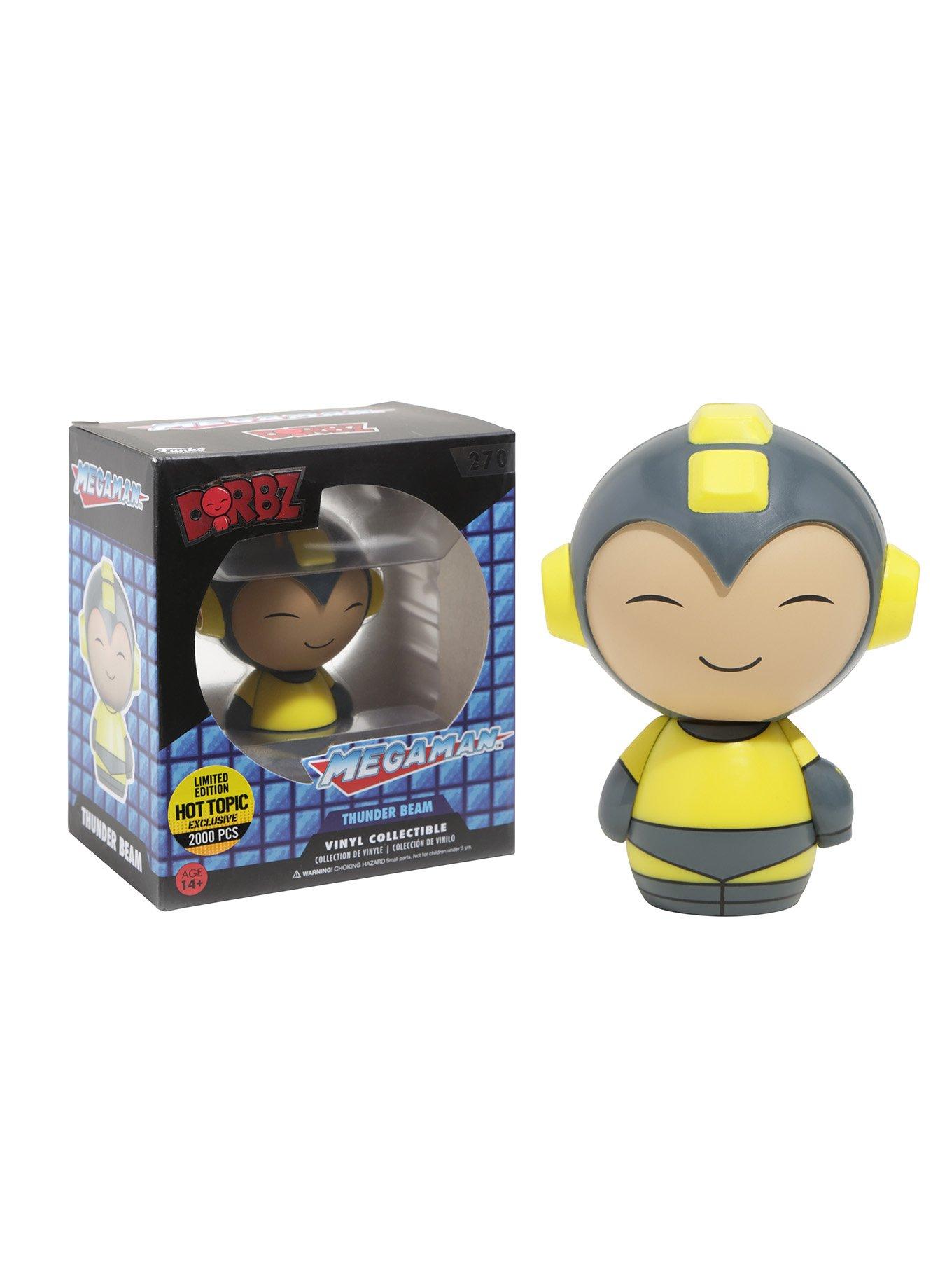 Funko Mega Man Dorbz Thunder Beam Vinyl Figure Hot Topic Exclusive, , hi-res