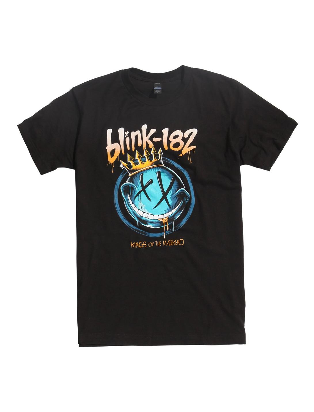 Blink-182 Kings Of The Weekend T-Shirt, BLACK, hi-res