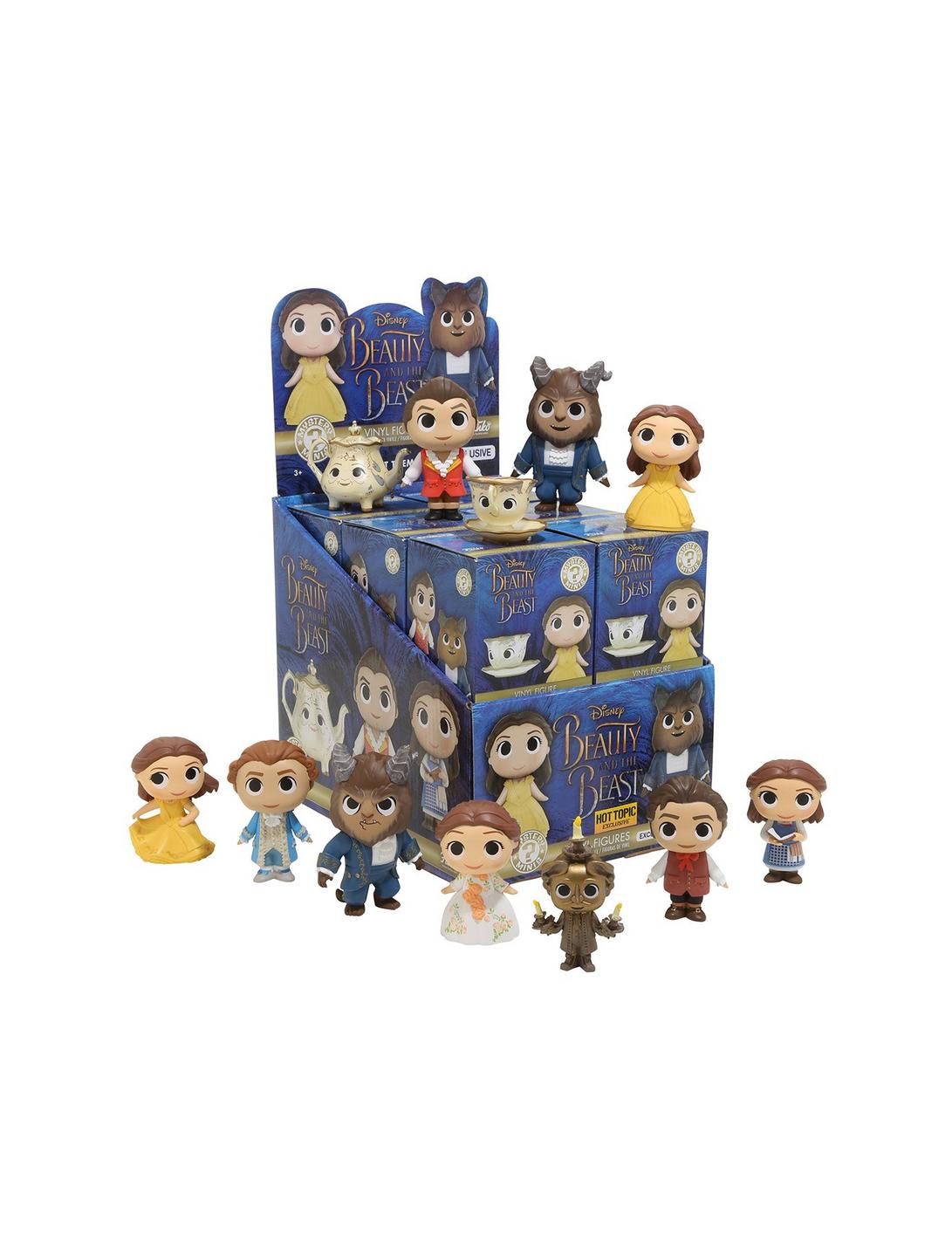 Funko Disney Beauty And The Beast Mystery Minis Blind Box Figure Hot Topic Exclusive, , hi-res