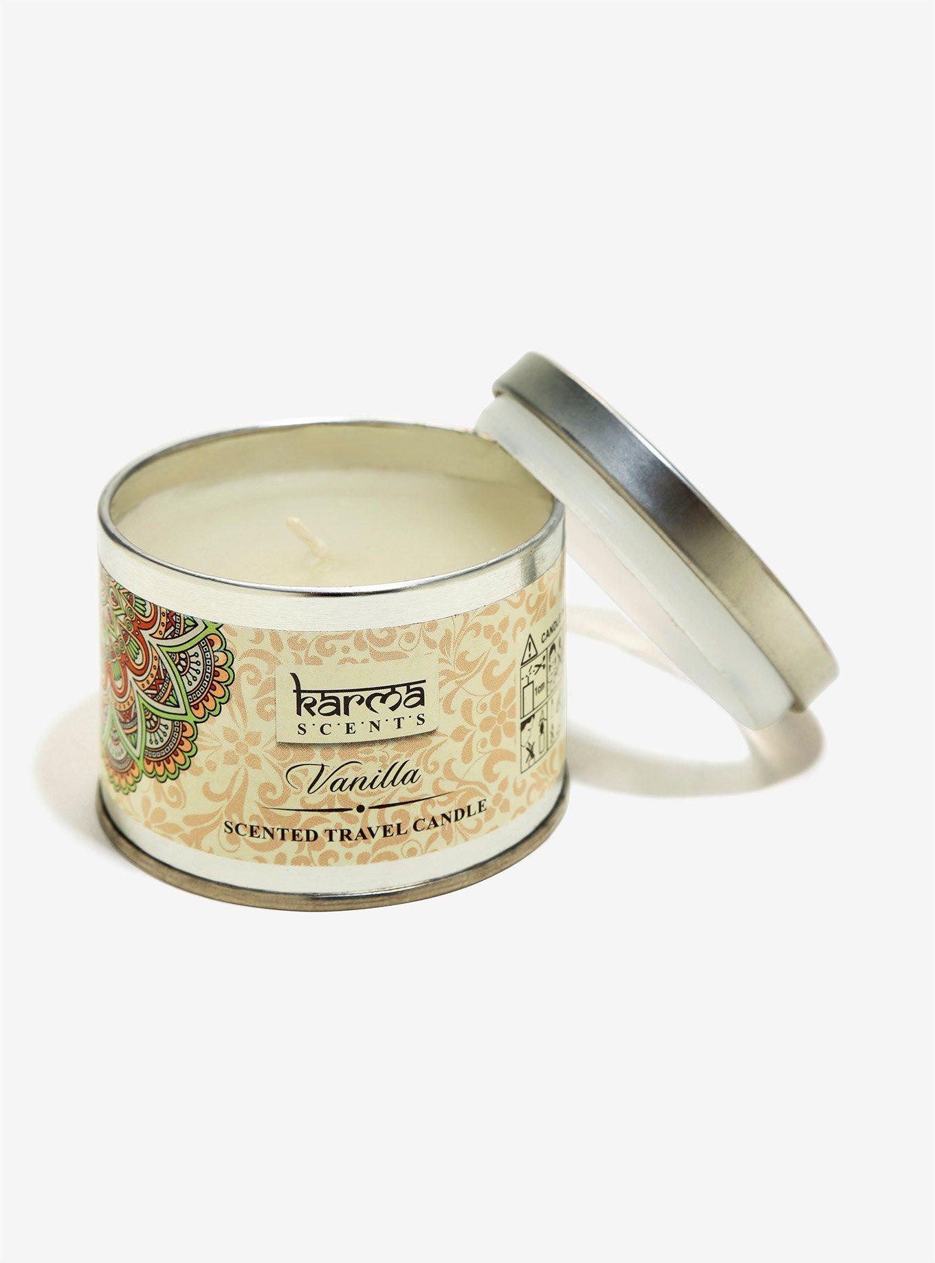 Karma Scents Vanilla Tin Candle, , hi-res
