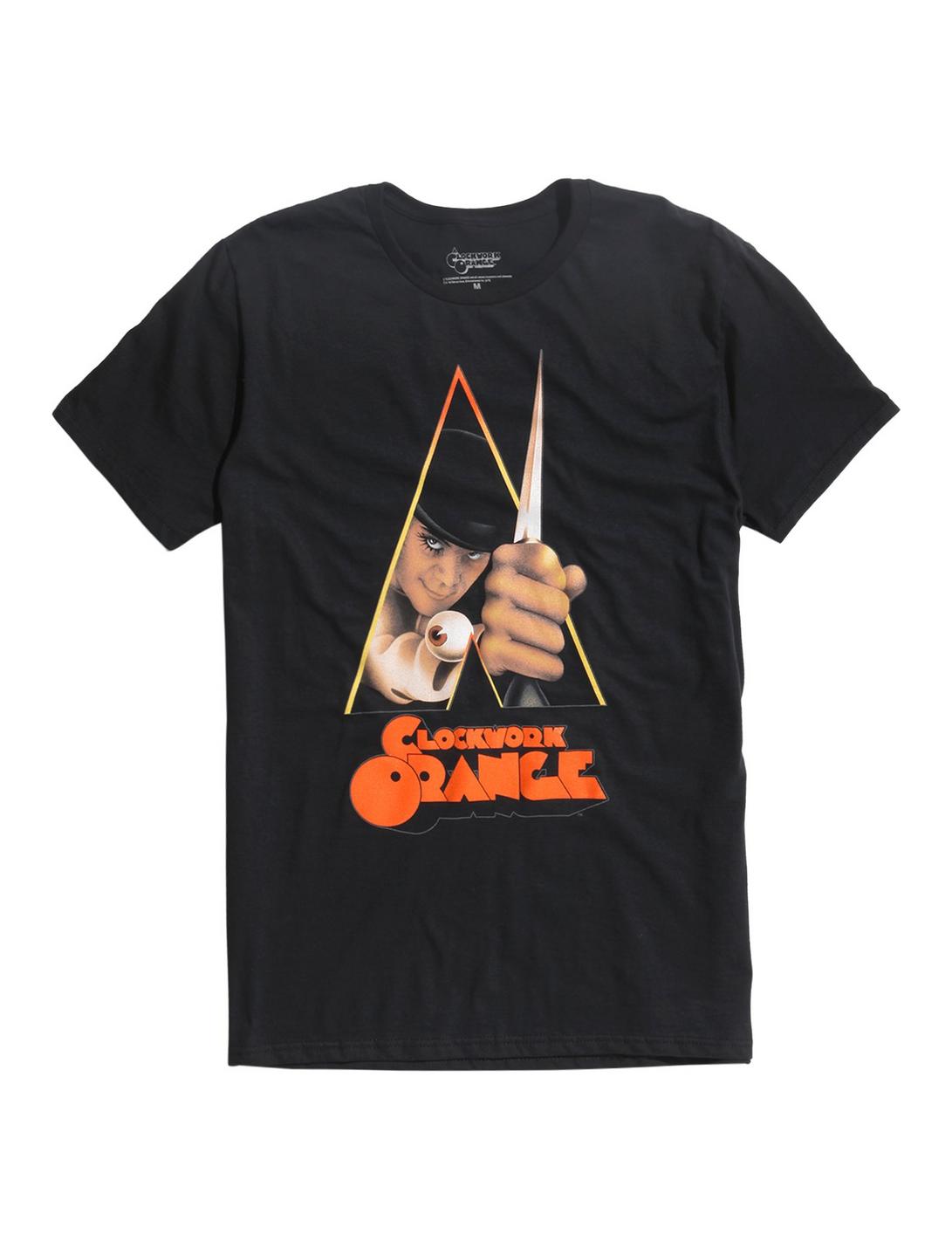A Clockwork Orange Poster T-Shirt, BLACK, hi-res