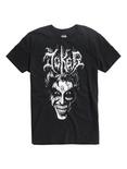 DC Comics Batman Black Metal Joker T-Shirt, BLACK, hi-res