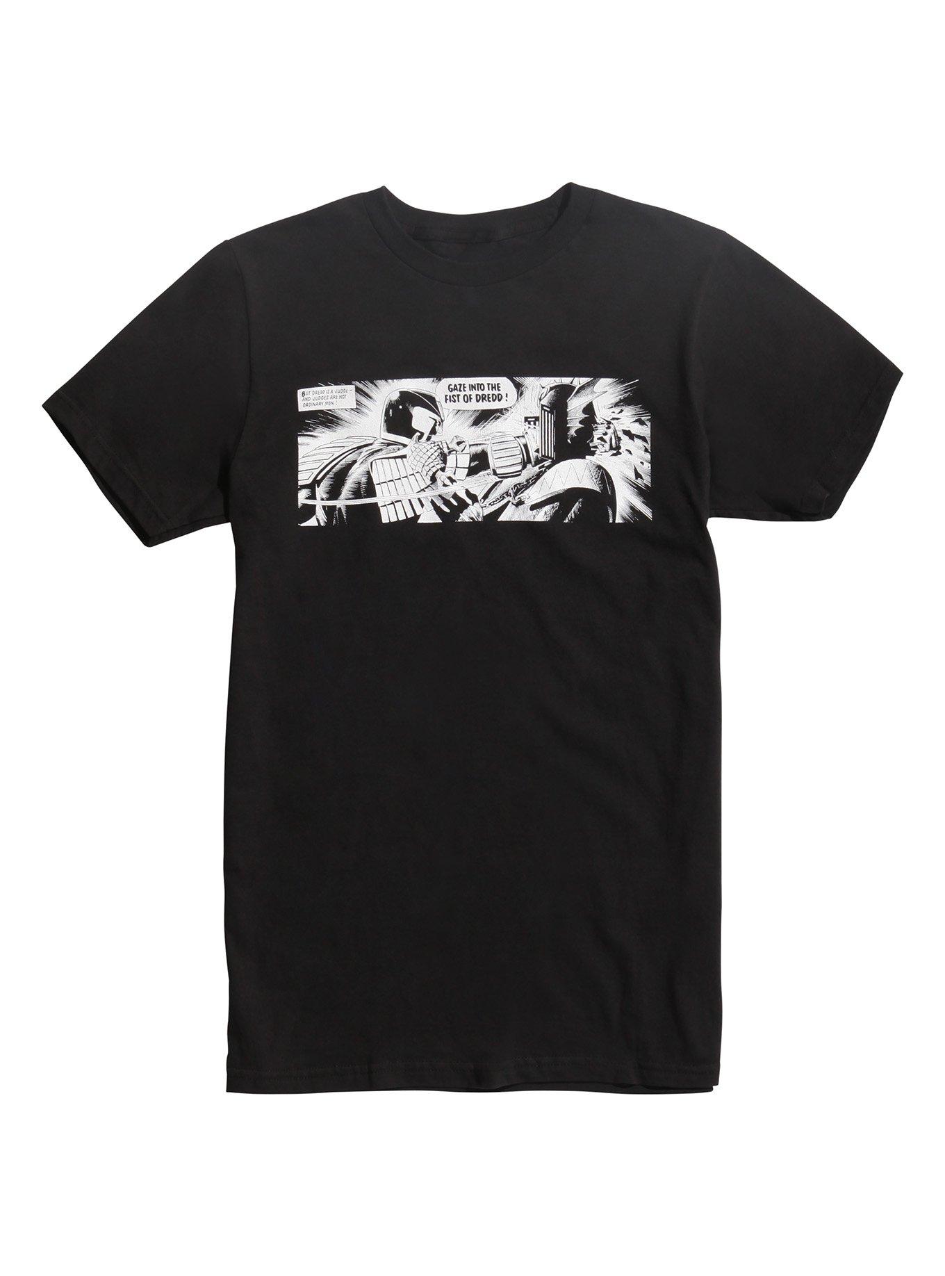 2000 AD Judge Dredd Fist Of Dredd T-Shirt | Hot Topic