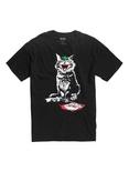 DC Comics Batman Joker Cat T-Shirt, BLACK, hi-res