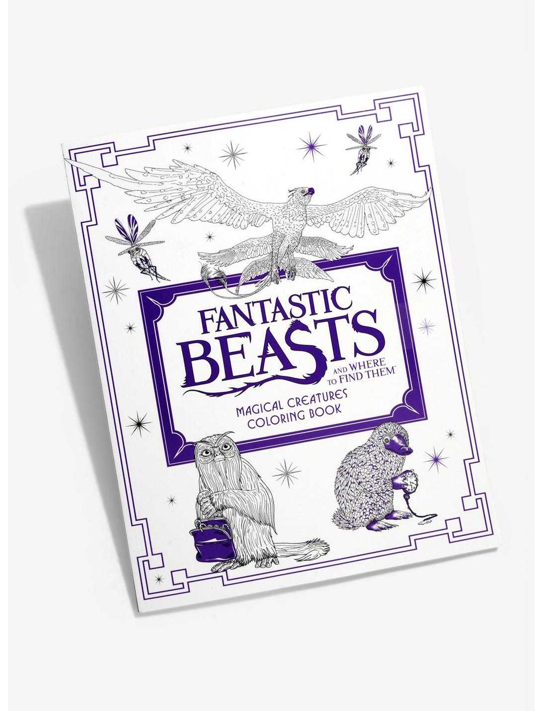 Fantastic Beasts And Where To Find Them Magical Creatures Coloring Book, , hi-res