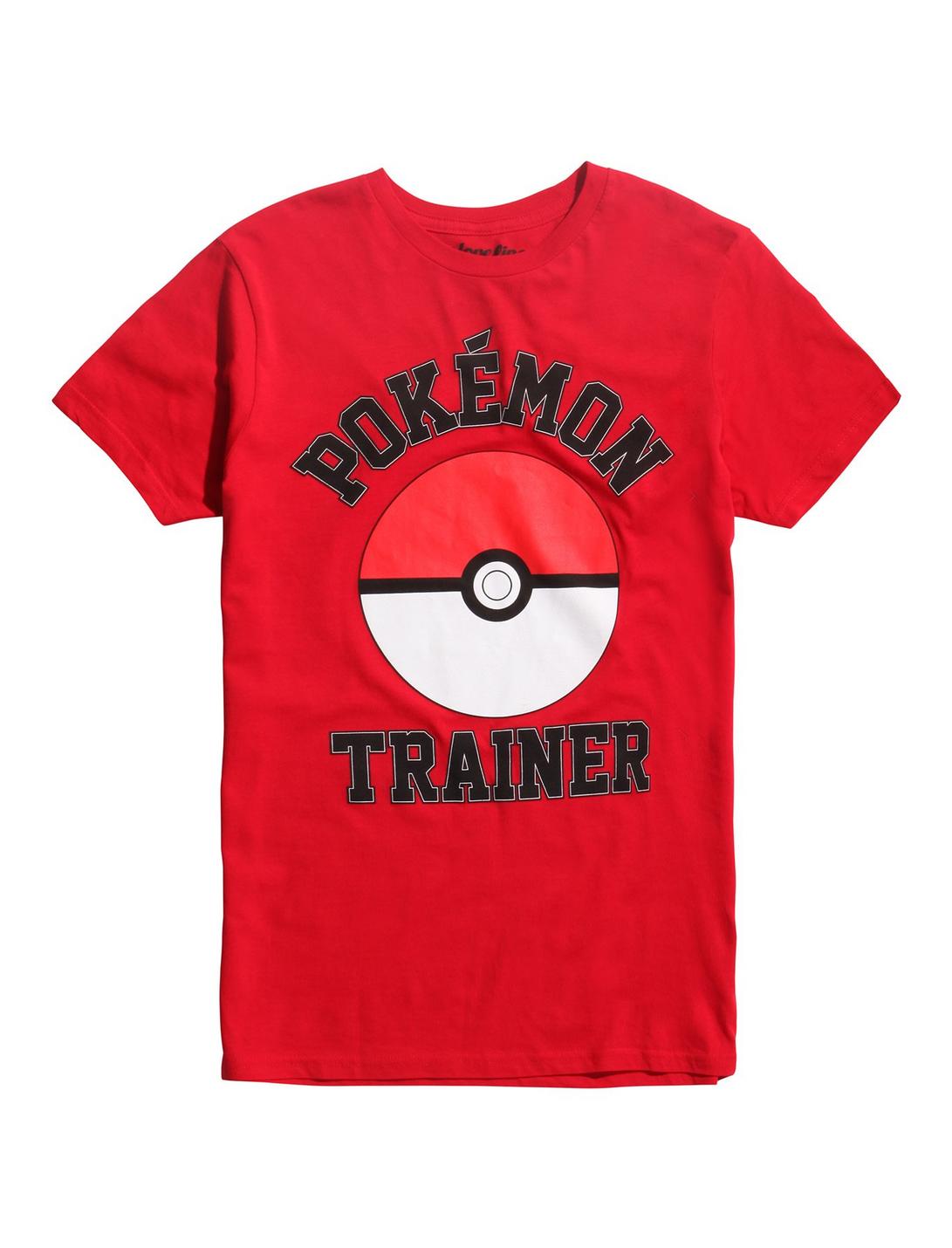 Pokemon Trainer Red T-Shirt, RED, hi-res