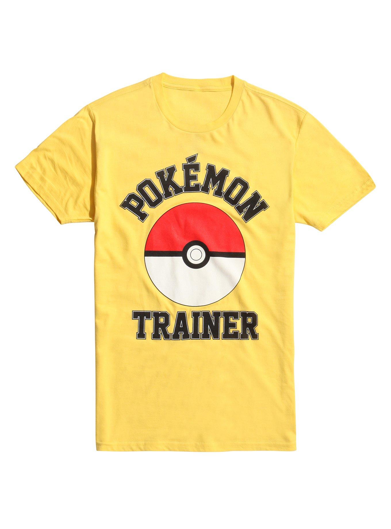 Pokemon Trainer Yellow T-Shirt, YELLOW, hi-res
