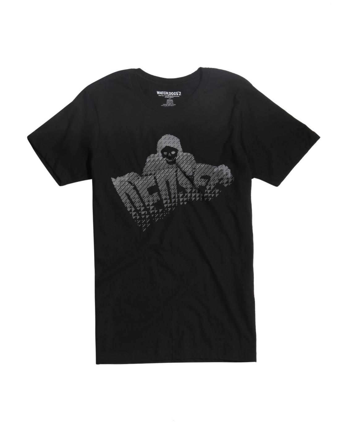 Watch Dogs 2 Marcus Replica T-Shirt, BLACK, hi-res