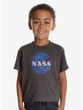 NASA Logo Youth Tee, CHARCOAL, hi-res