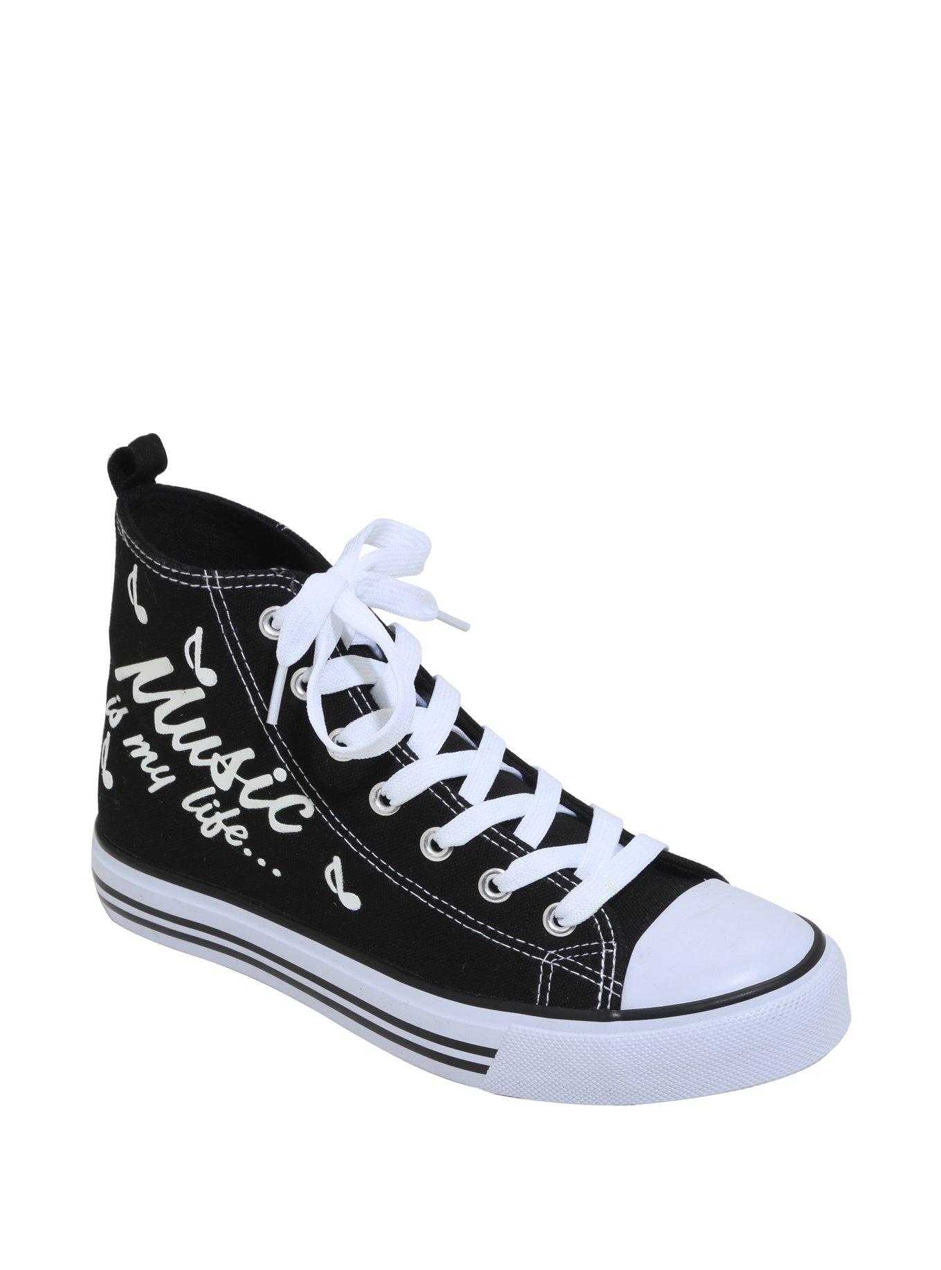 Panic at the cheap disco high top converse