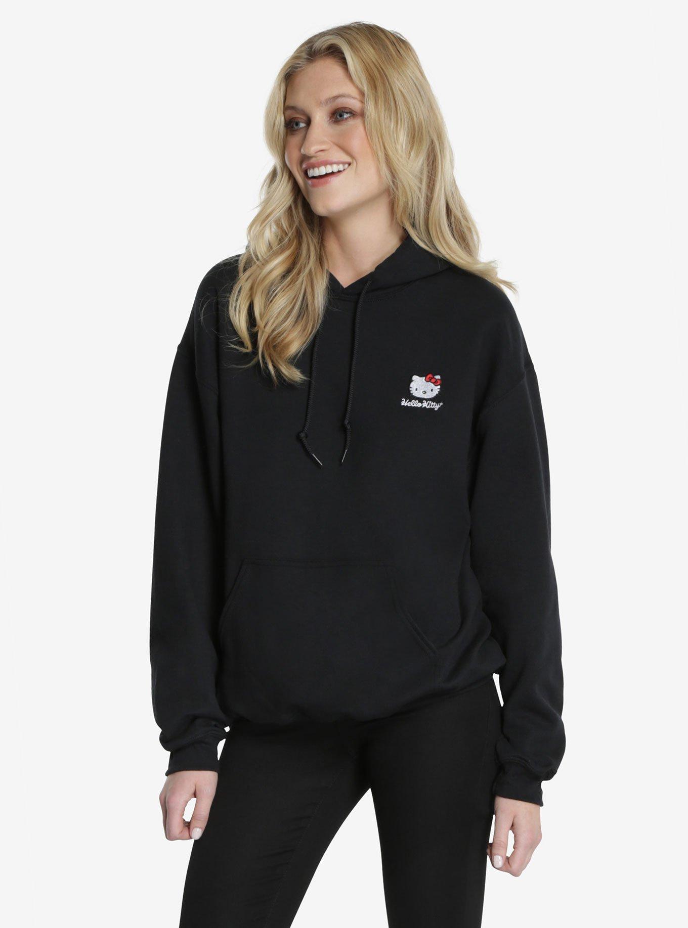 Sanrio Hello Kitty Embroidered Womens Hoodie BoxLunch