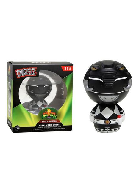 Funko Mighty Morphin Power Rangers Dorbz Black Ranger Vinyl Figure ...