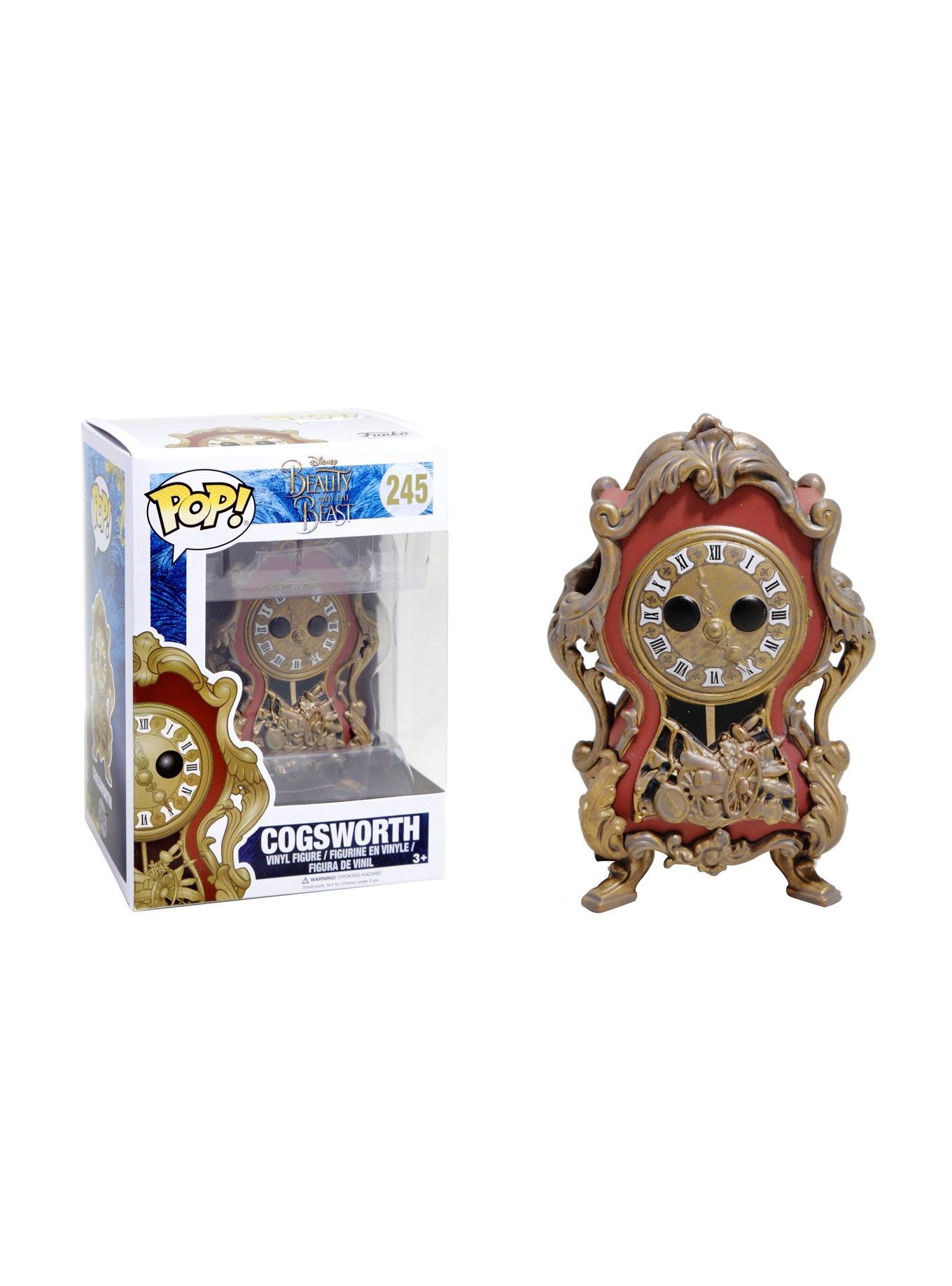 Funko Disney Beauty And The Beast Pop! Cogsworth Vinyl Figure, , hi-res