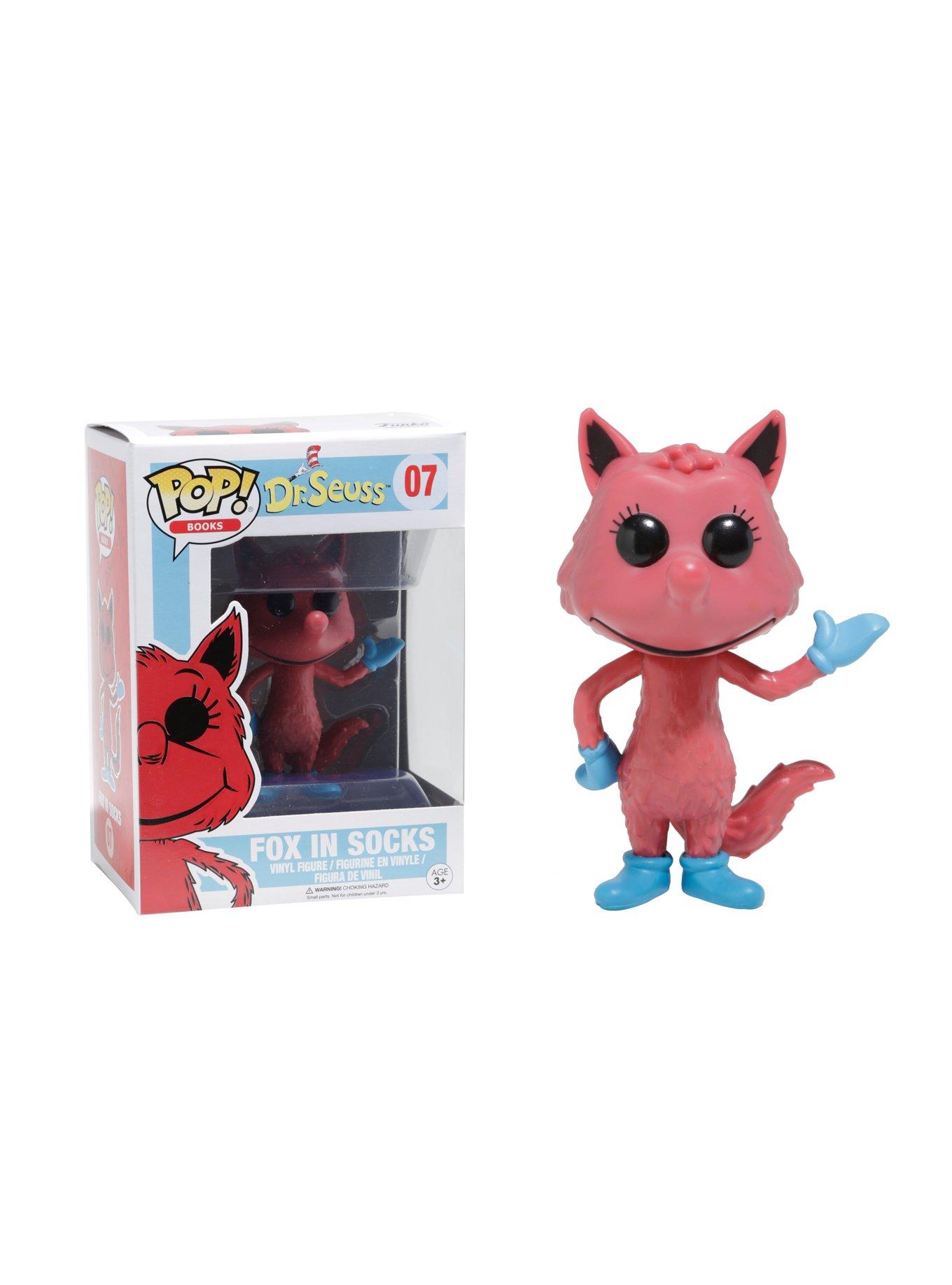 Funko Pop Raposa de Meia (Fox in Socks): Dr. Seuss #07 - Funko - Tudo de Marvel DC Netflix Geek Funko Pop Colecionáveis