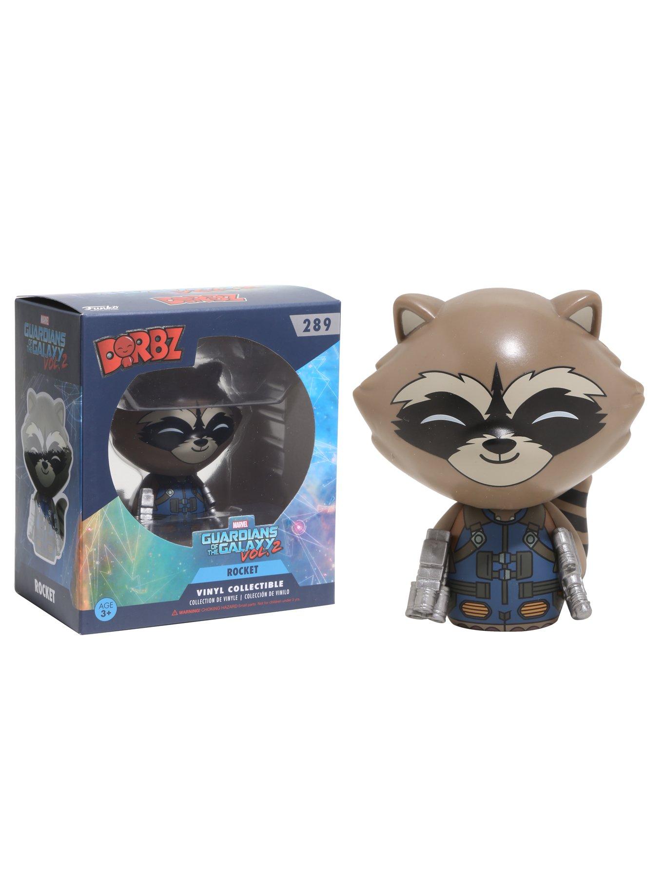 Funko Marvel Dorbz XL Rocket Raccoon 6\" Exclusive Figure Merchandise - UK