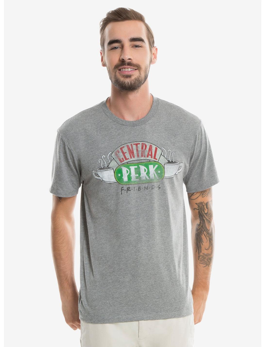 Friends Central Perk T-Shirt, GREY, hi-res