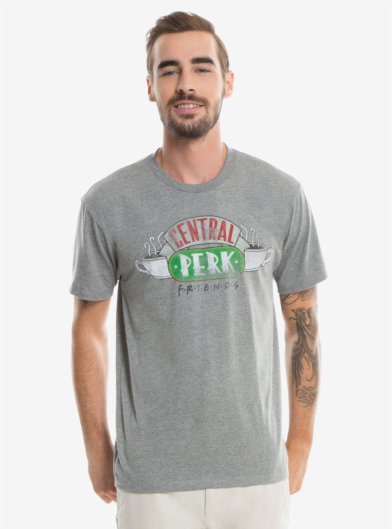 Friends Central Perk T-Shirt, GREY, hi-res