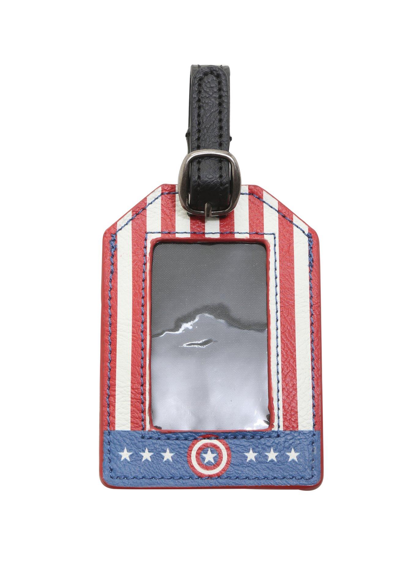 Marvel Captain America Luggage Tag, , hi-res