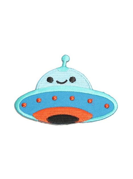 Happy UFO Iron-On Patch | Hot Topic