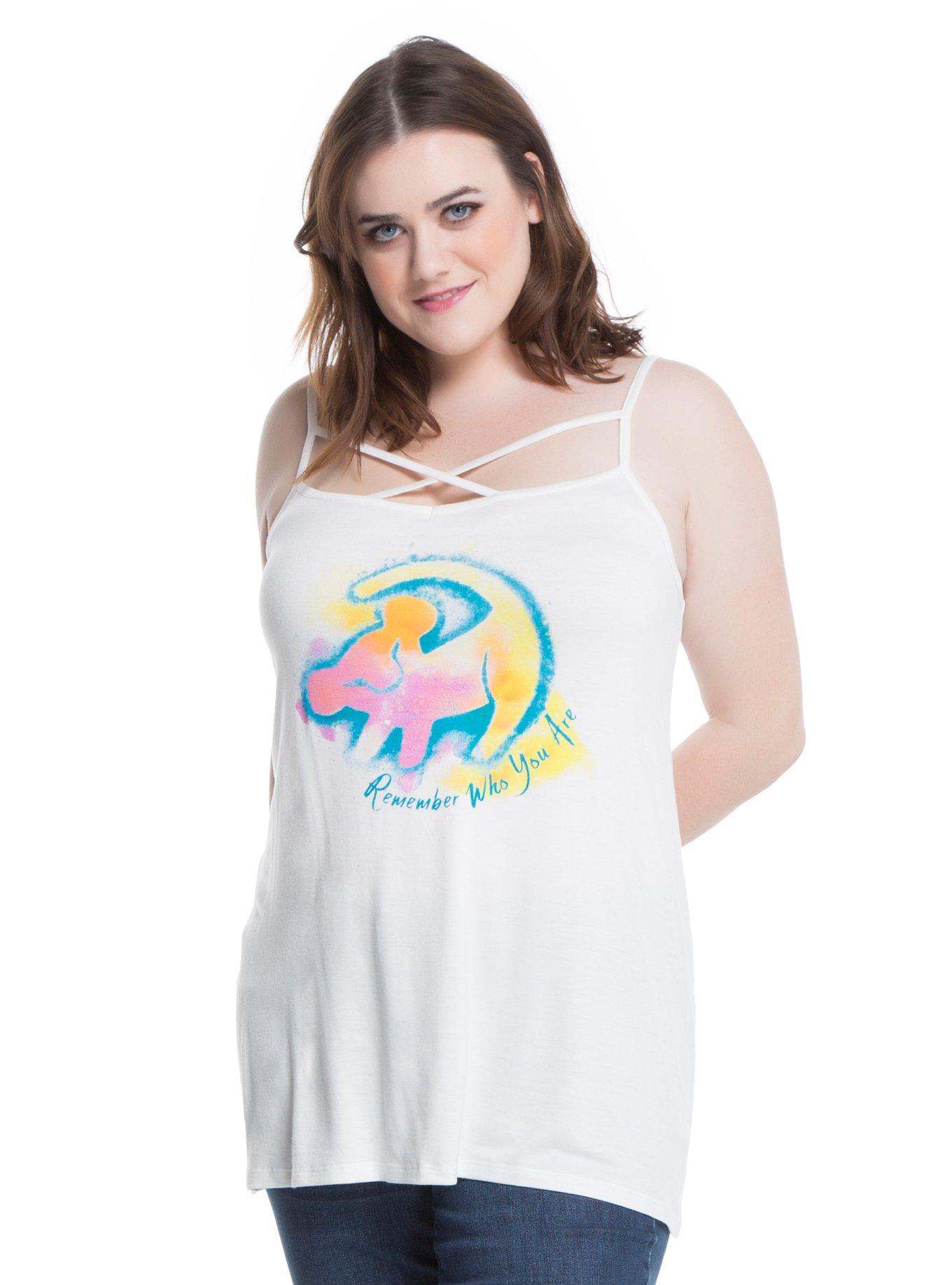 Disney The Lion King Simba Girls Tank Top Plus Size | Hot Topic