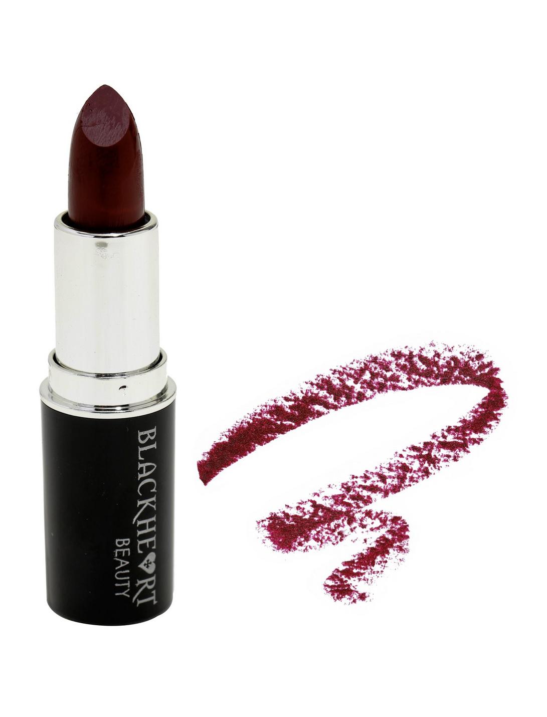Blackheart Beauty Burgundy Matte Lipstick, , hi-res