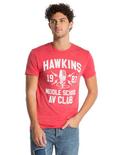 Stranger Things Hawkins AV Club T-Shirt, BLACK, hi-res