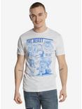 Disney Beauty And The Beast Beast Sketch T-Shirt, WHITE, hi-res