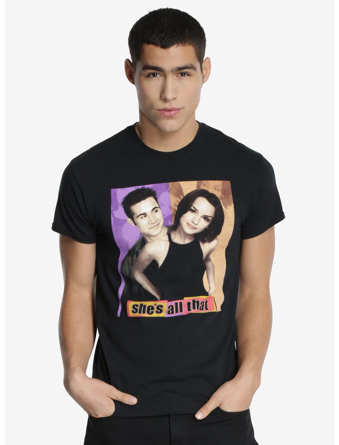 She's All That Poster T-Shirt, BLACK, hi-res