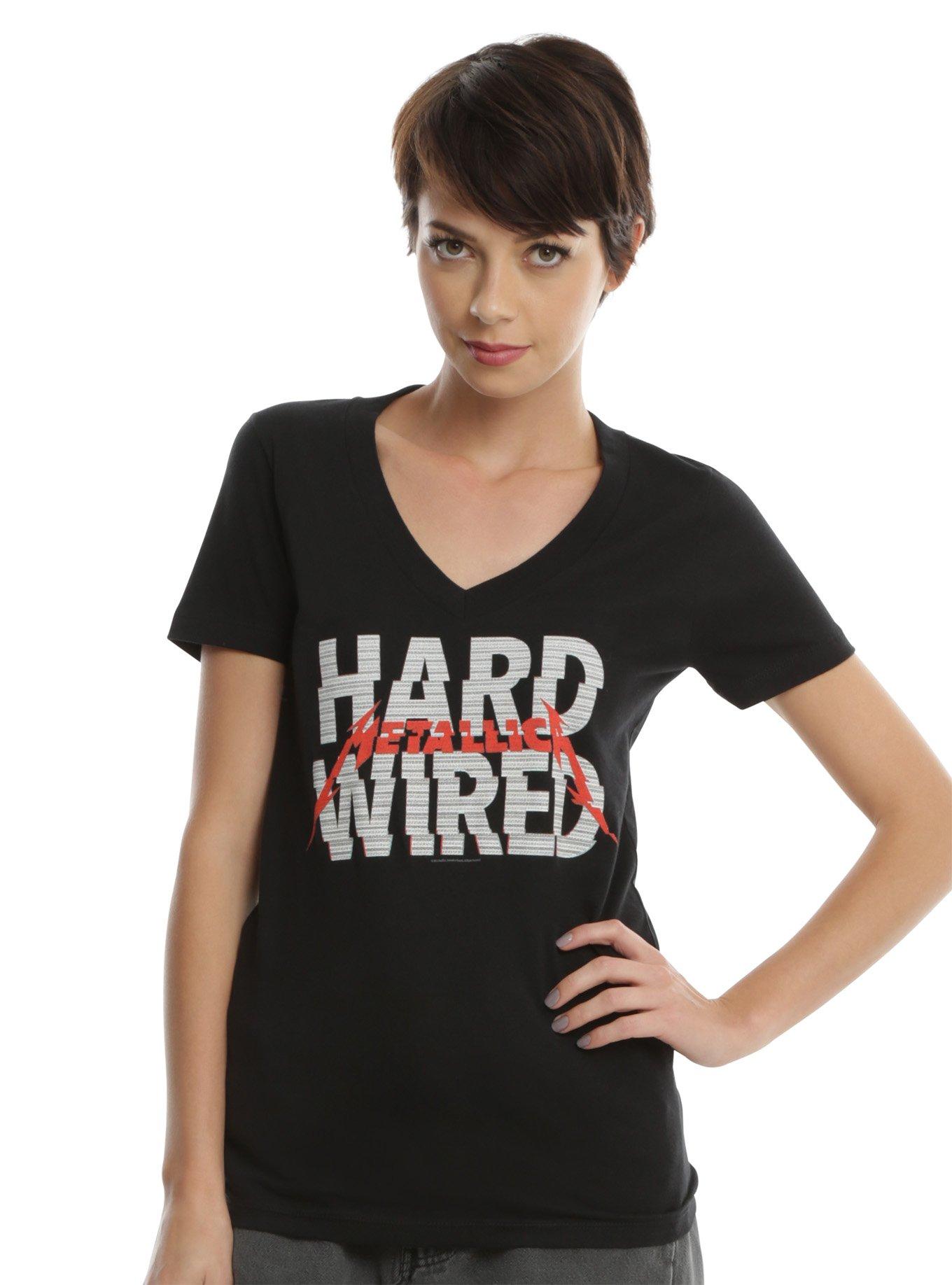 Metallica Hardwired Girls T-Shirt, BLACK, hi-res
