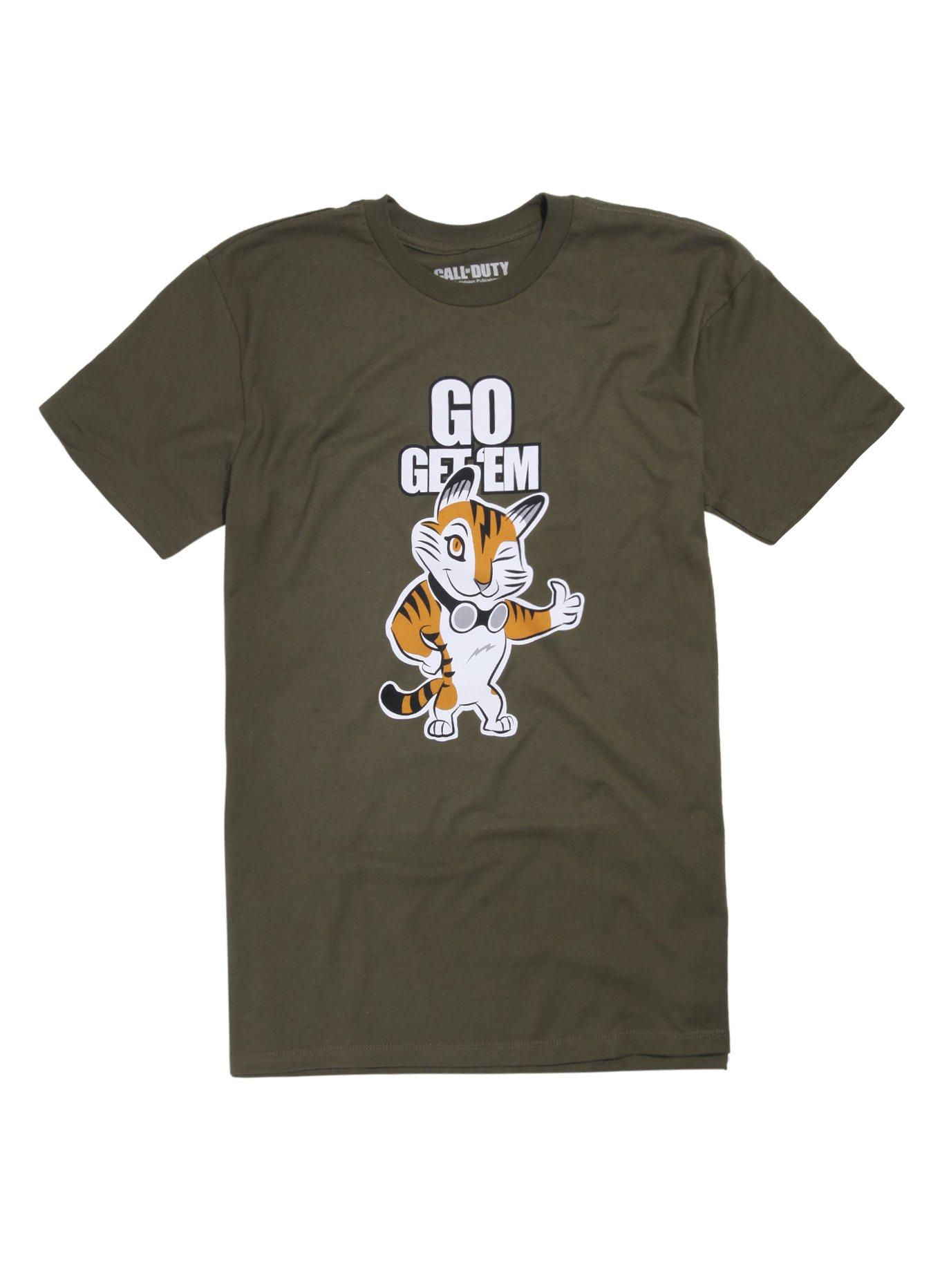 Call Of Duty: Infinite Warfare Go Get 'Em Tiger T-Shirt, GREEN, hi-res