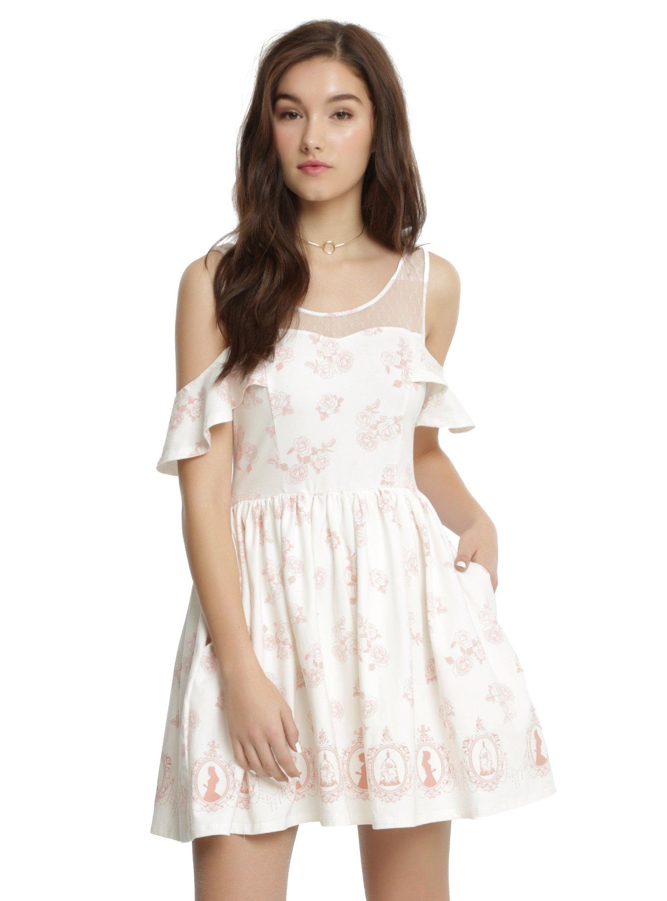 Disney's Beauty and the Beast Juniors' Lace Shift Dress