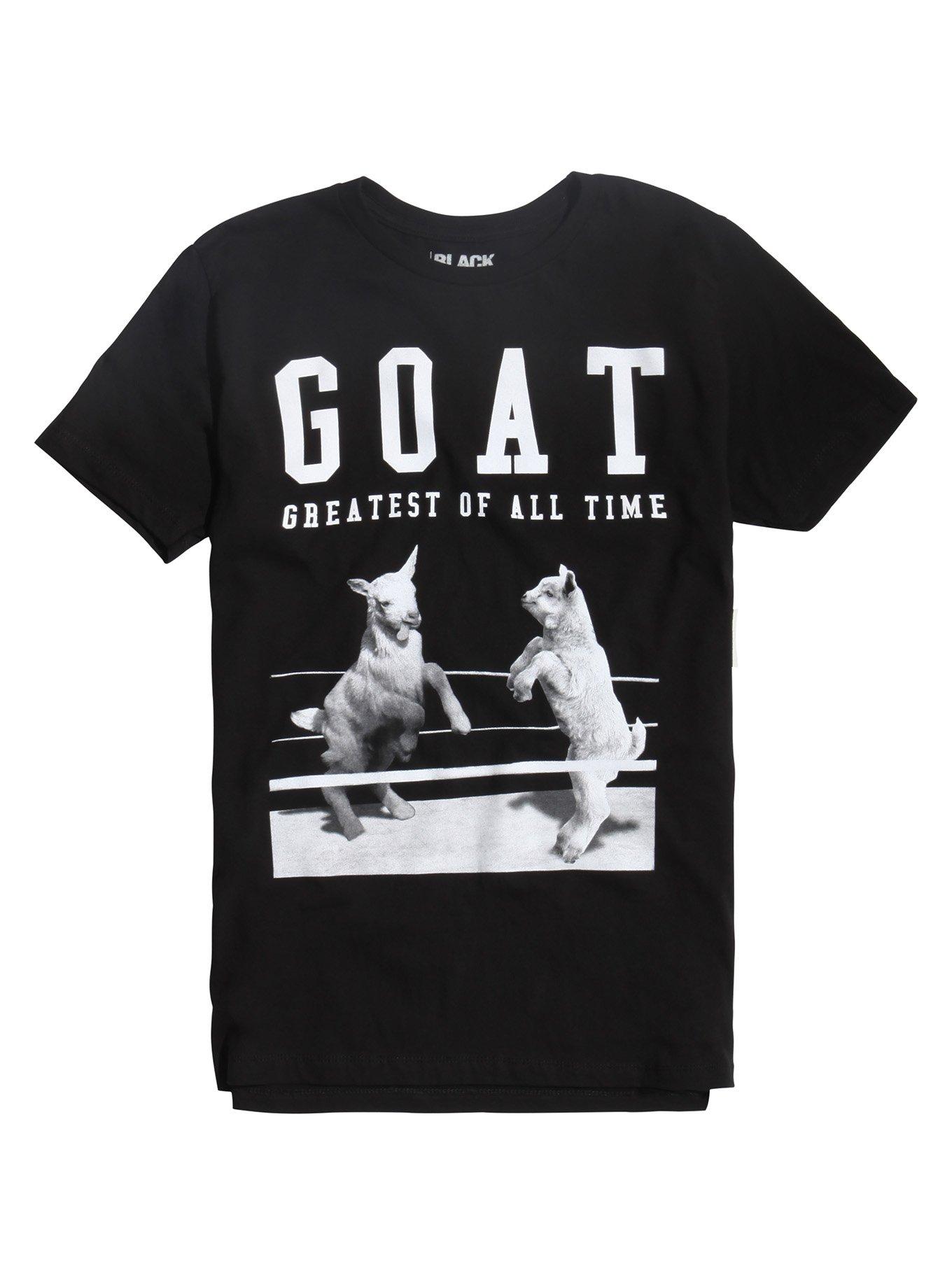 GOAT Boxing T-Shirt, BLACK, hi-res