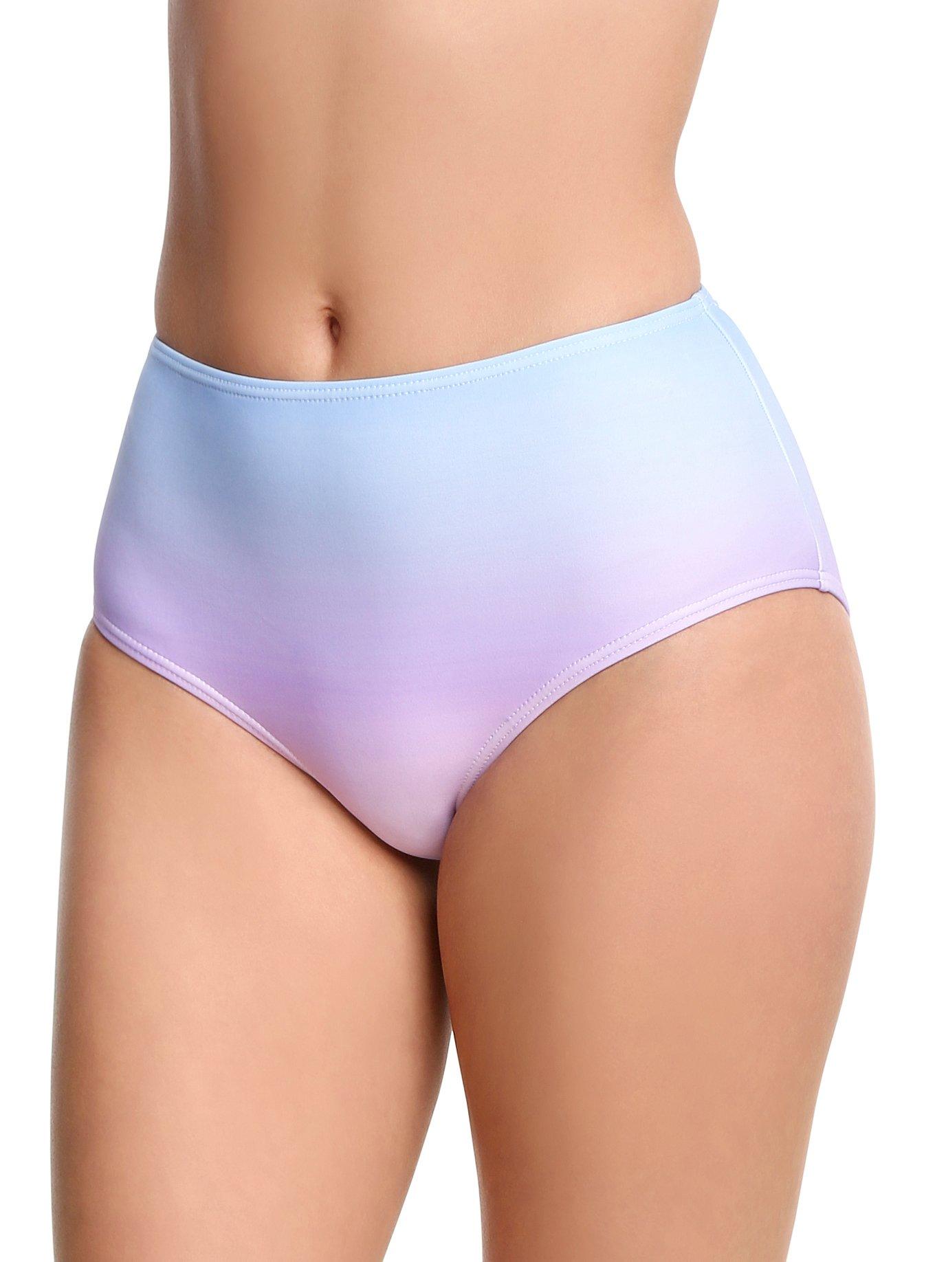 Pastel Mermaid Swim Bottoms, MULTI, hi-res