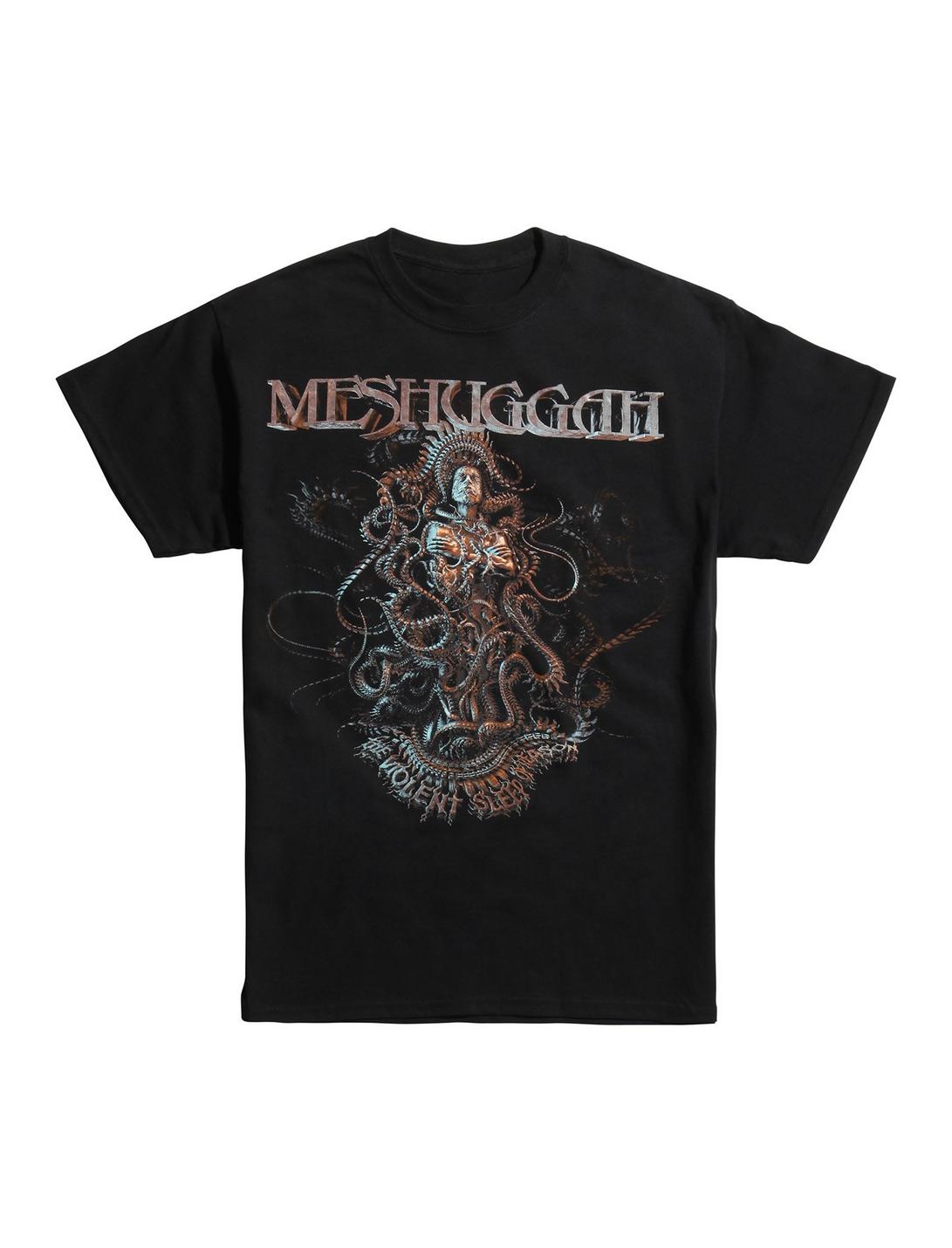 Meshuggah The Violent Sleep Of Reason T-Shirt, BLACK, hi-res