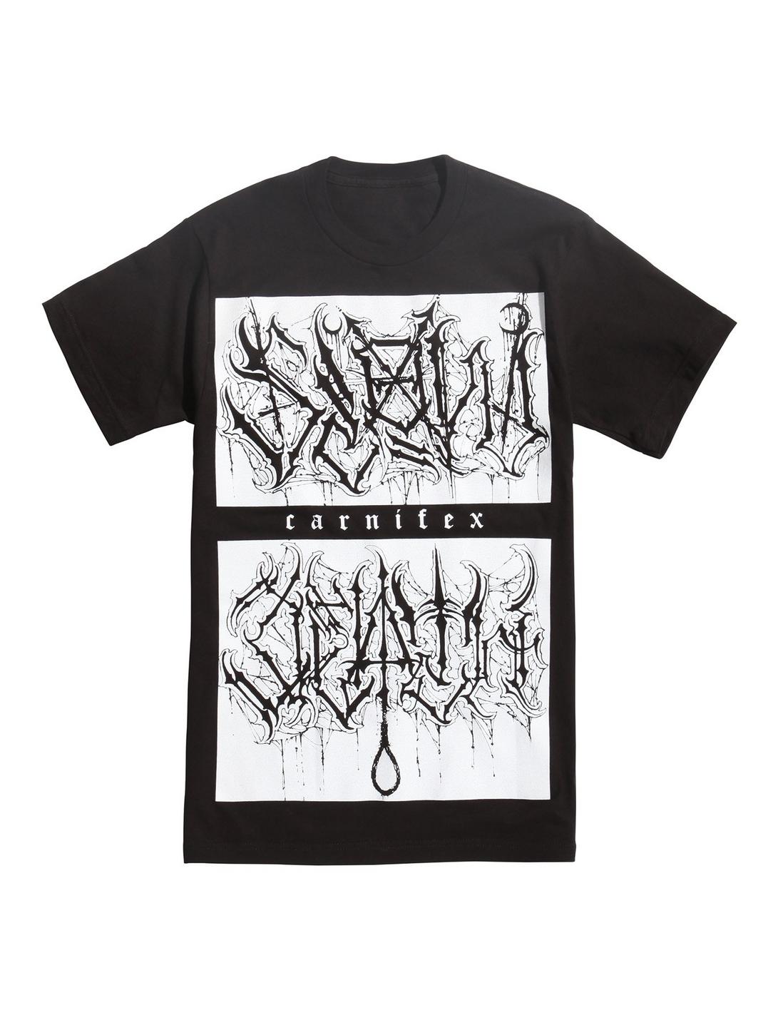 Carnifex Slow Death Blocks T-Shirt, BLACK, hi-res