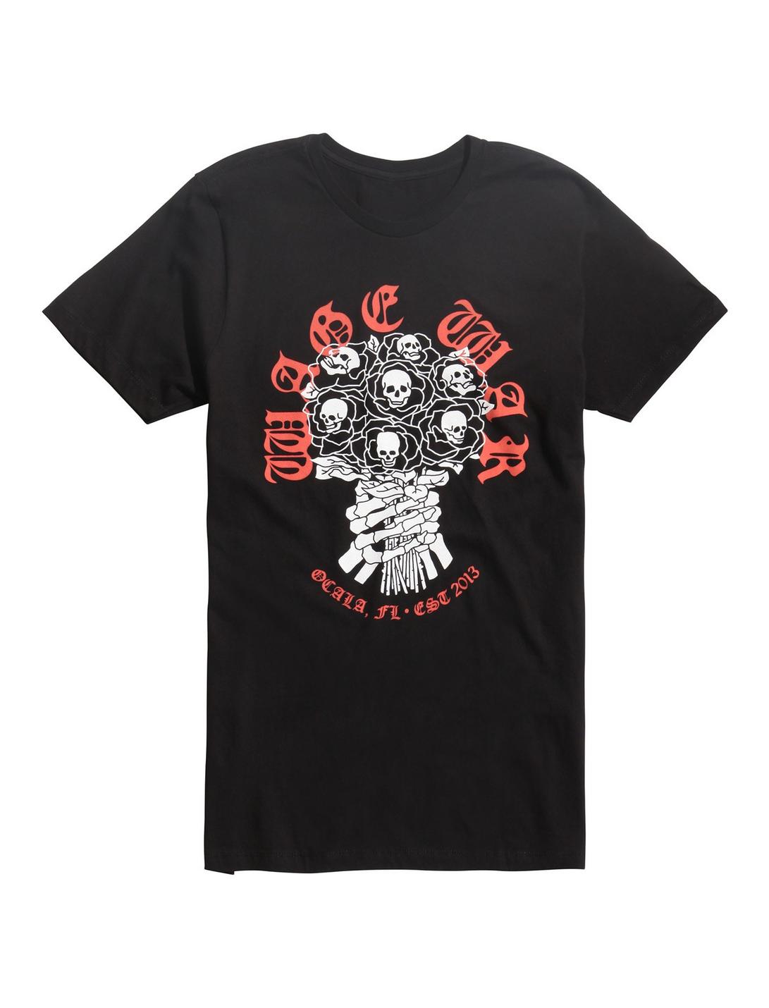Wage War Smell The Roses T-Shirt, BLACK, hi-res