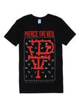Pierce The Veil Misadventures PTV Icons T-Shirt, BLACK, hi-res