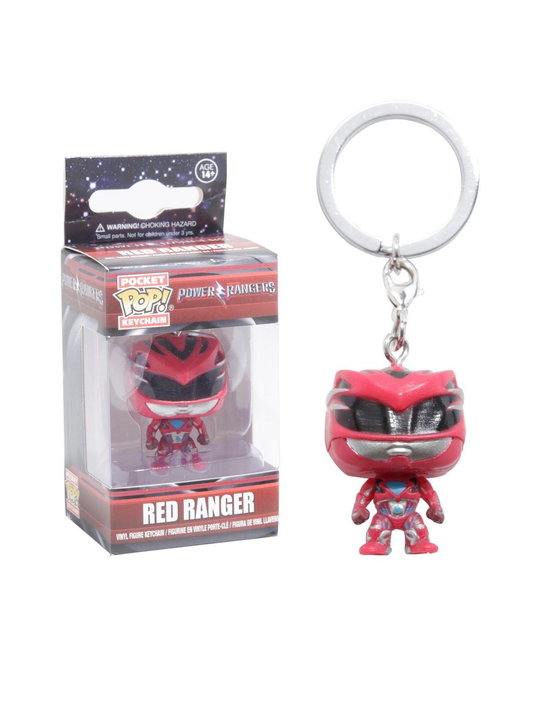 Funko Power Rangers Red Ranger Pocket Pop! Key Chain, , hi-res