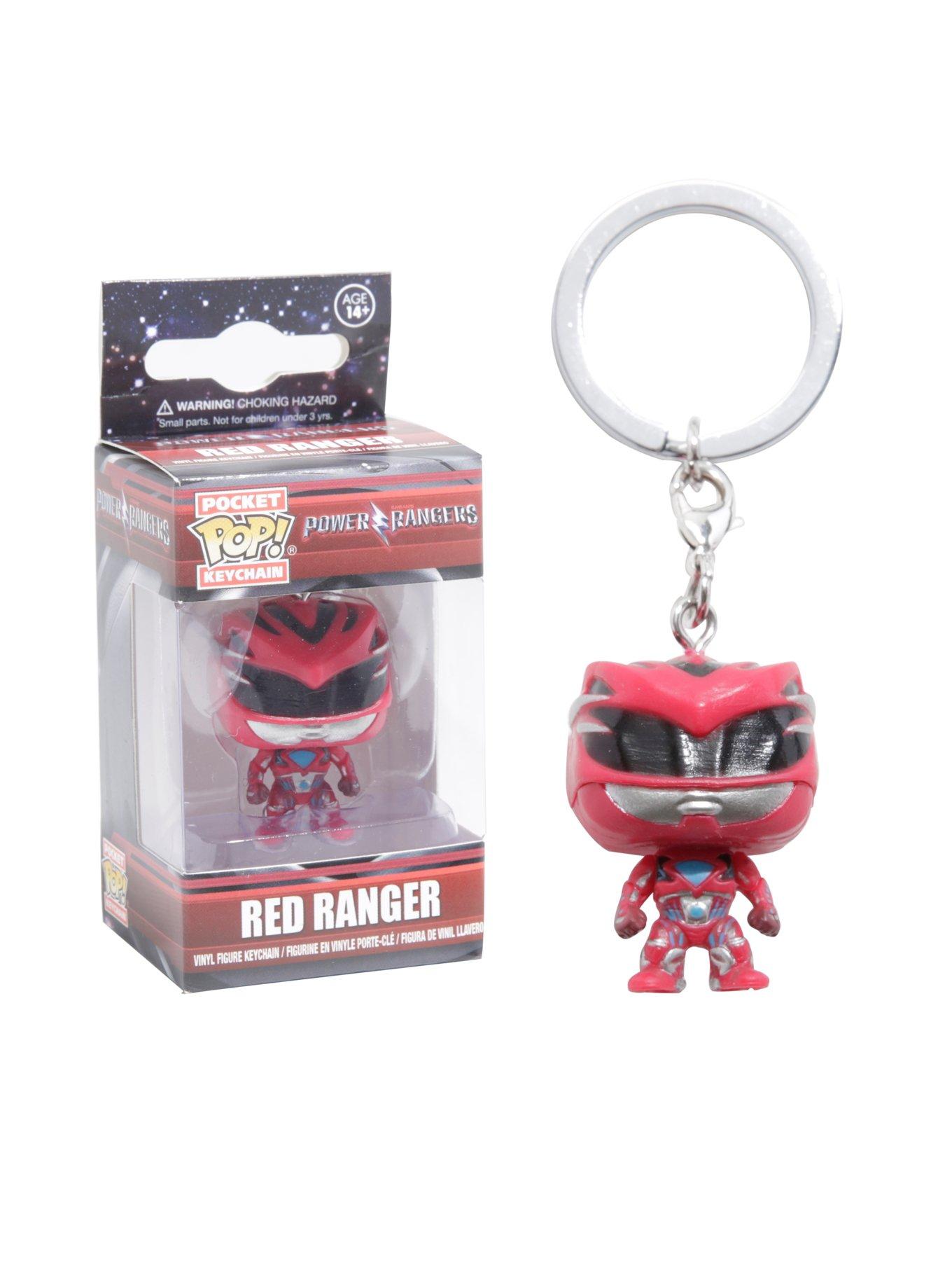 Funko Power Rangers Red Ranger Pocket Pop! Key Chain, , hi-res