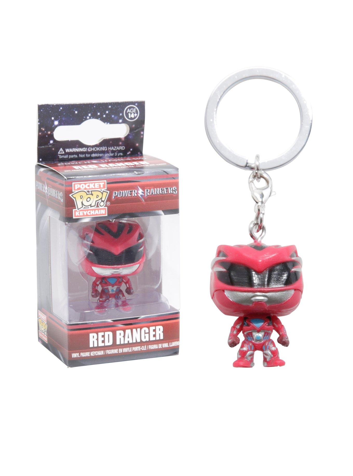 Funko Power Rangers Red Ranger Pocket Pop! Key Chain | Hot Topic