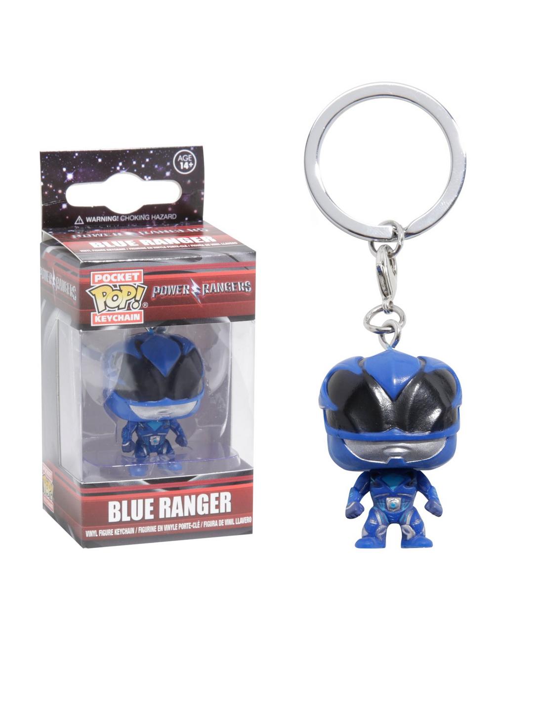 Funko Power Rangers Blue Ranger Pocket Pop! Key Chain, , hi-res
