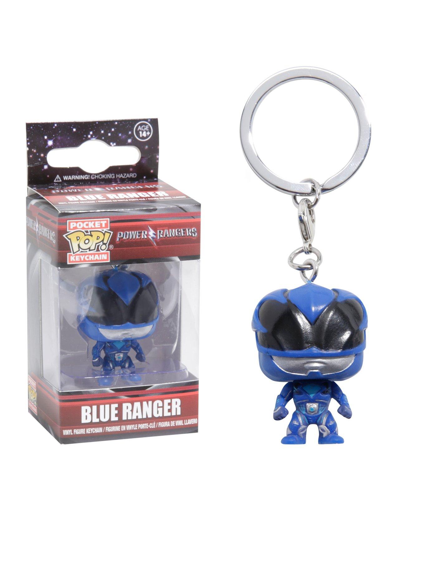 Funko Power Rangers Blue Ranger Pocket Pop! Key Chain | Hot Topic