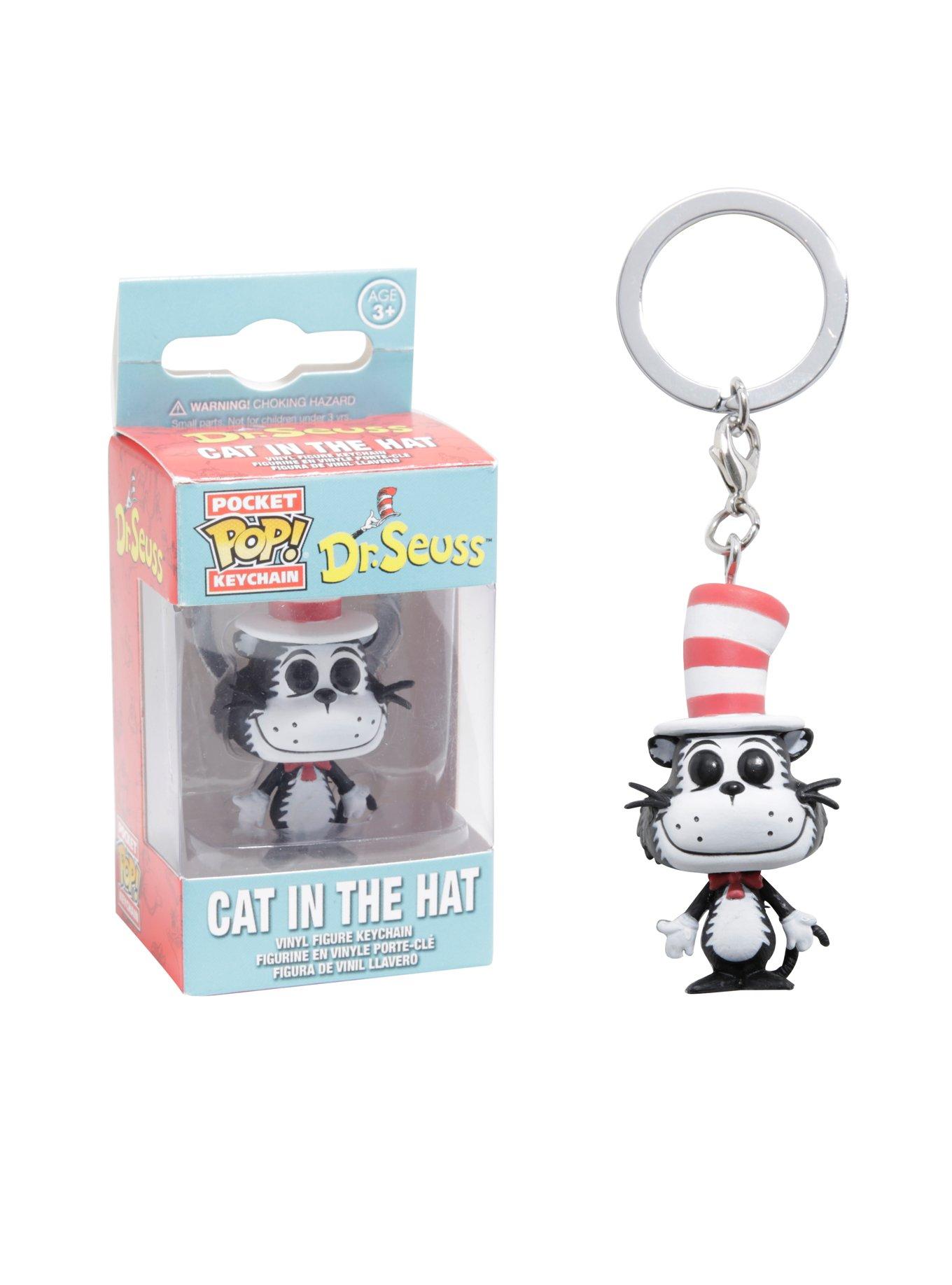Funko Dr. Seuss Cat In The Hat Pocket Pop! Key Chain, , hi-res