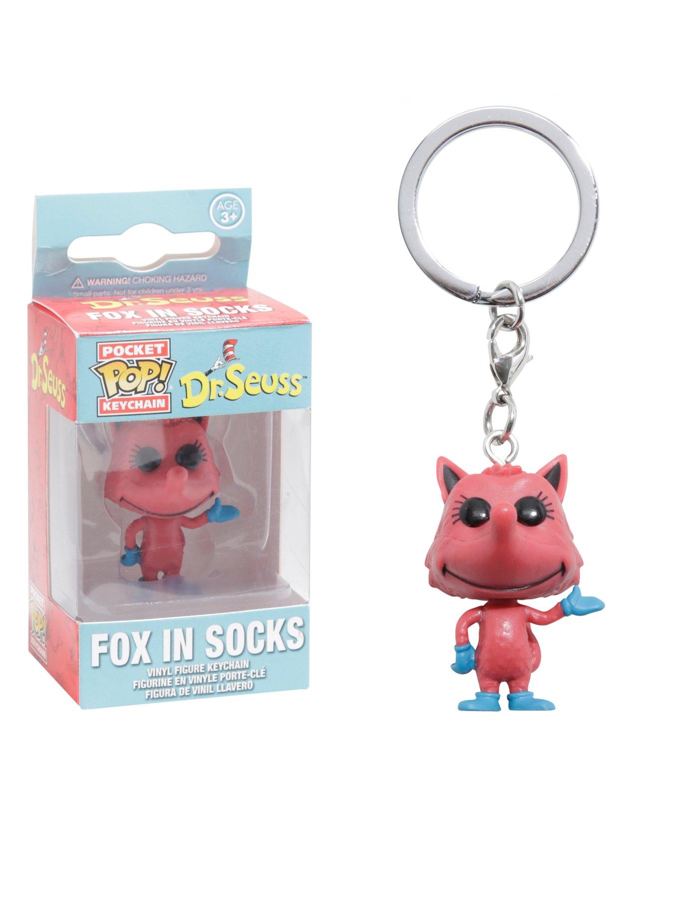 Funko Dr. Seuss Fox In Socks Pocket Pop! Key Chain, , hi-res