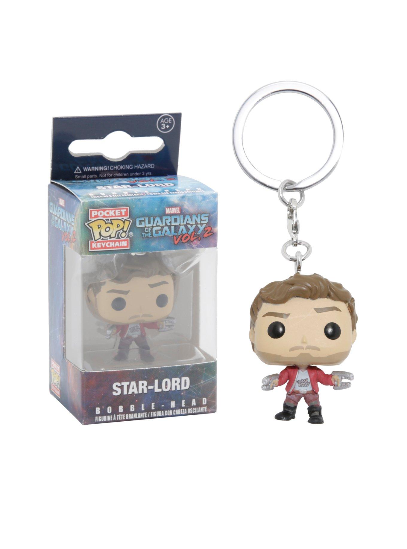 Funko Pop Keychain: Guardians of The Galaxy 2 Star Lord Toy Figure