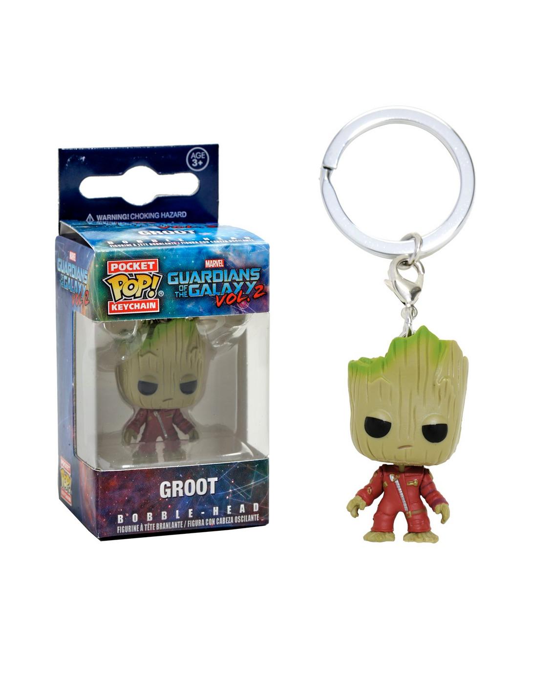 Marvel Guardians of the Galaxy Vol. 2 Pocket Pop! Groot Key Chain, , hi-res