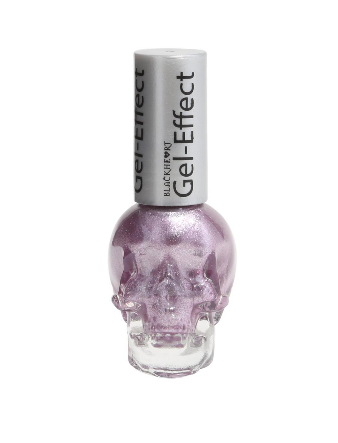 Blackheart Beauty Lilac Shimmer Gel-Effect Nail Polish, , hi-res